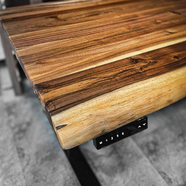 Solid Wood (Acasia) Smart Desk