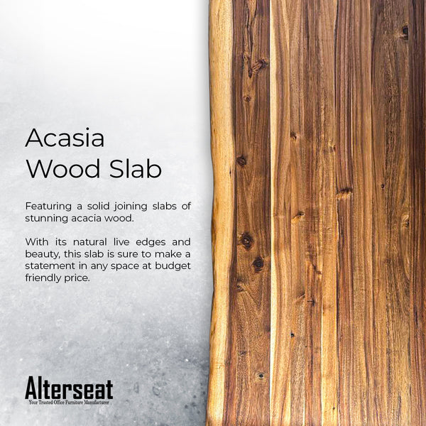 Solid Wood (Acasia) Smart Desk